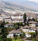 Gjirokastra City in Albania 