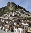 Berat Schloss in Albanien