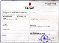 Tour Operating Licence